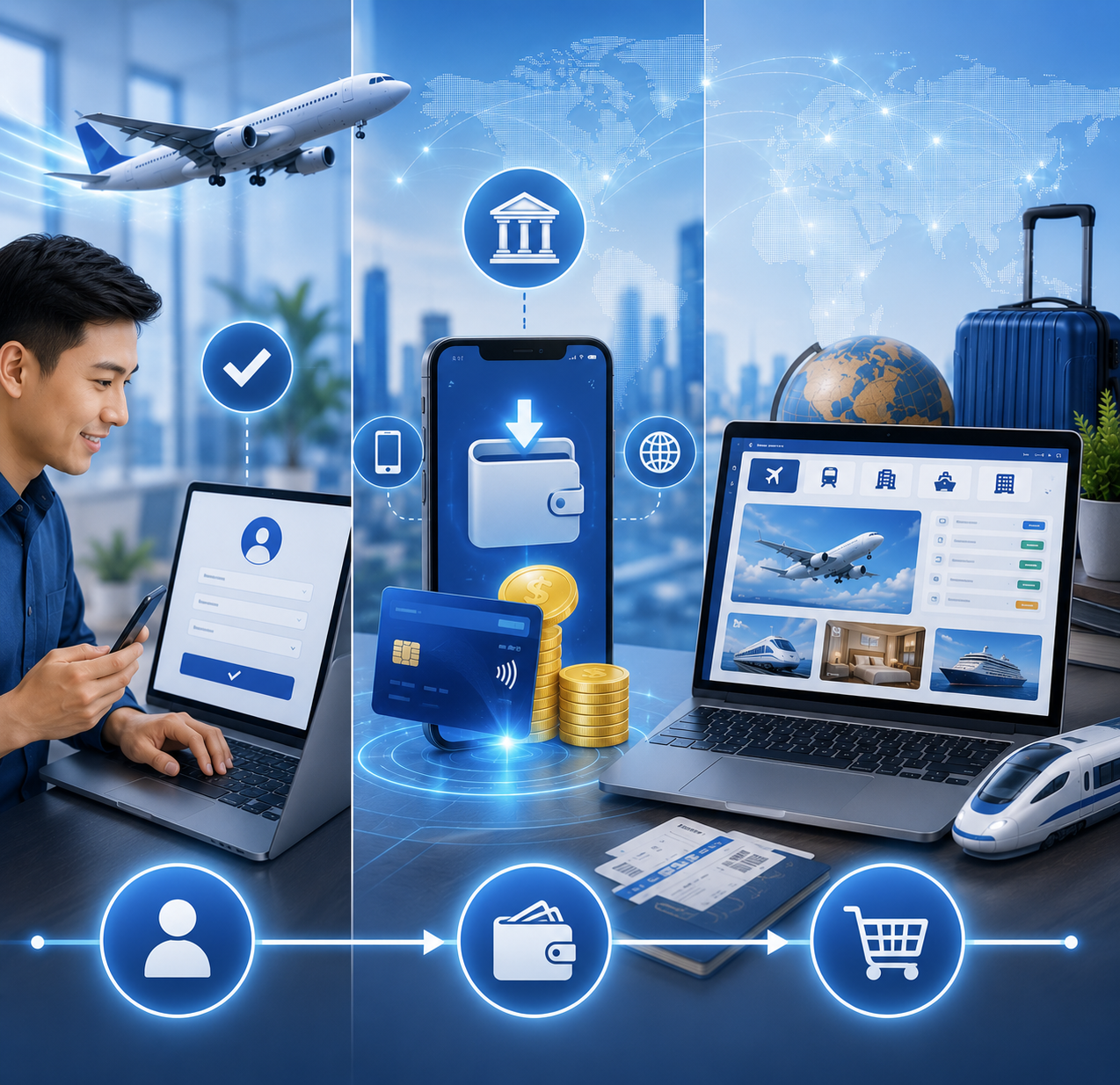 proses perjalanan digital modern